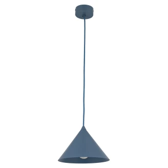 Hængelampe <strong>Seattle</strong>  Blå Mat Ø 21 cm