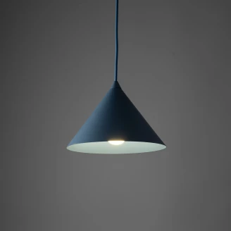 Hængelampe <strong>Seattle</strong>  Blå Mat Ø 21 cm