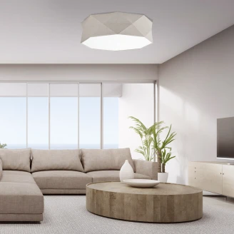 Loftlampe Fyr Lin Mat Ø 52 cm