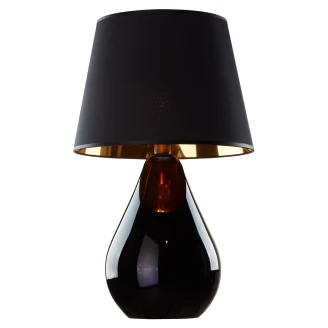 Bordlampe <strong>Flaris</strong>  Sort, Guld Blank