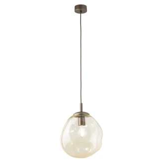 Hængende Lampe Ardea Brun Mat 22x25 cm