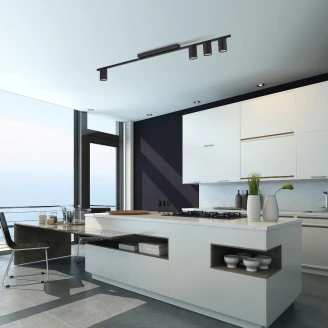 Loftlampe <strong>Selara</strong>  Sort Mat 100 cm