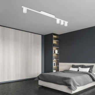 Loftlampe <strong>Selara</strong>  Hvid Mat 100 cm