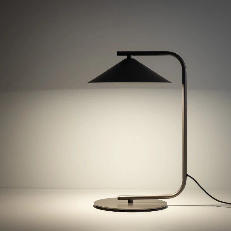 Bordlampe Bruma Brun Mat