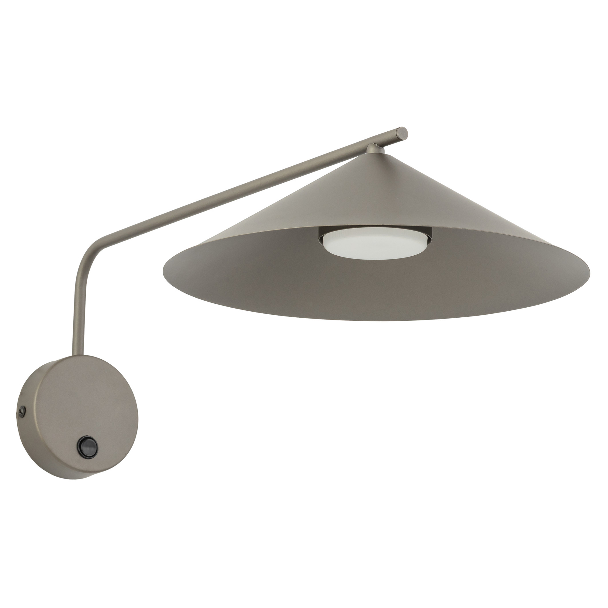 Væglampe M Bruma Brun Mat