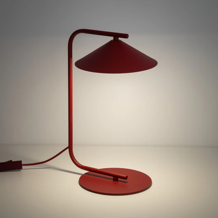 Bordlampe Bruma Rød Mat