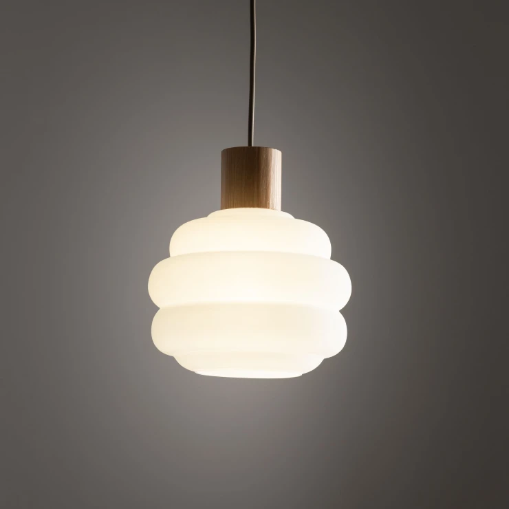 Hængelampe Uno Bellmont Beige, Hvid Mat