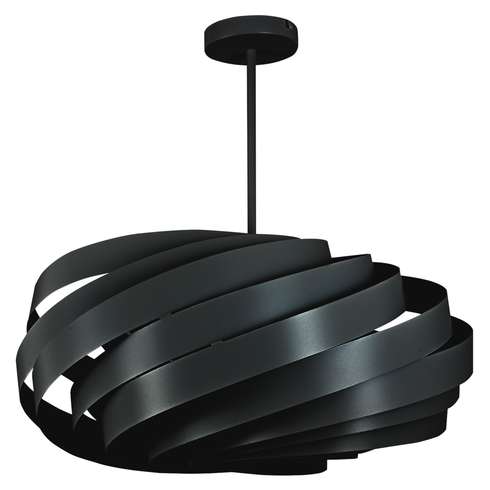 Hængelampe M Nerion Sort Mat