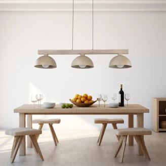 Hængelampe Trio <strong>Visby Light</strong>  Sand Mat