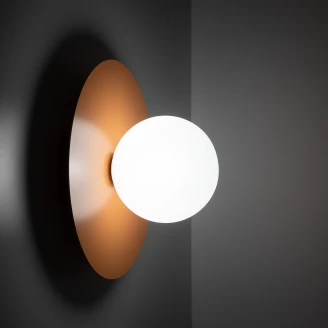 Væg-/Loftlampe <strong>Dorian</strong>  Orange Mat