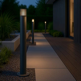 Pullert <strong>Viremont</strong>  Grå Mat 80 cm