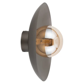 Væglampe <strong>Solin</strong>  Brun Mat