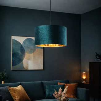 Hængelampe <strong>Moor</strong>  Grøn, Guld Mat Ø 38 cm