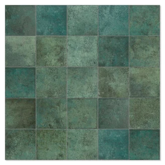 Dune Klinker <strong>Tahiti</strong>  Smaragd Skridsikker Mat 15x15 cm