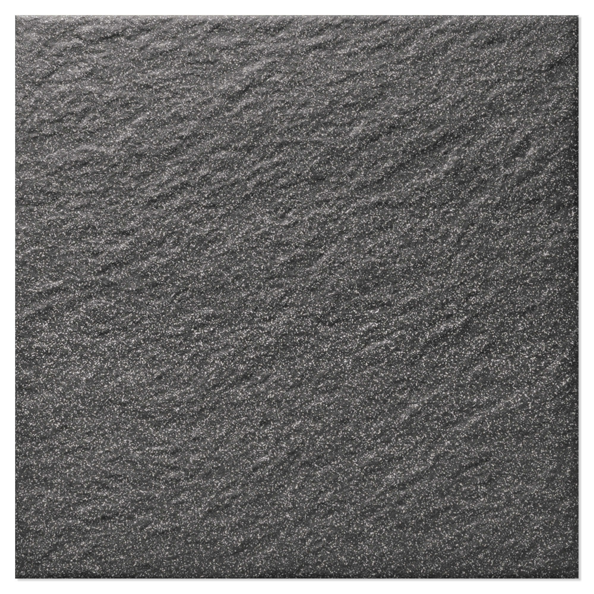 Klinker Granitt Sort Præget Mat 30x30 cm