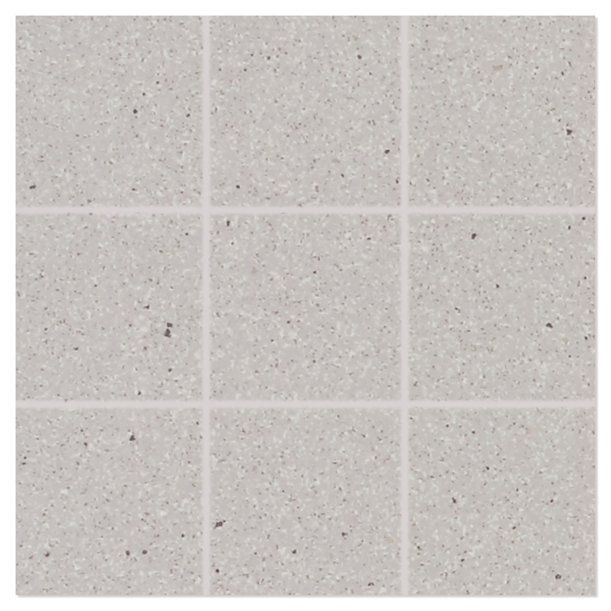 Mosaik Klinker Granitt Lysegrå Mat 30x30 (10x10) cm