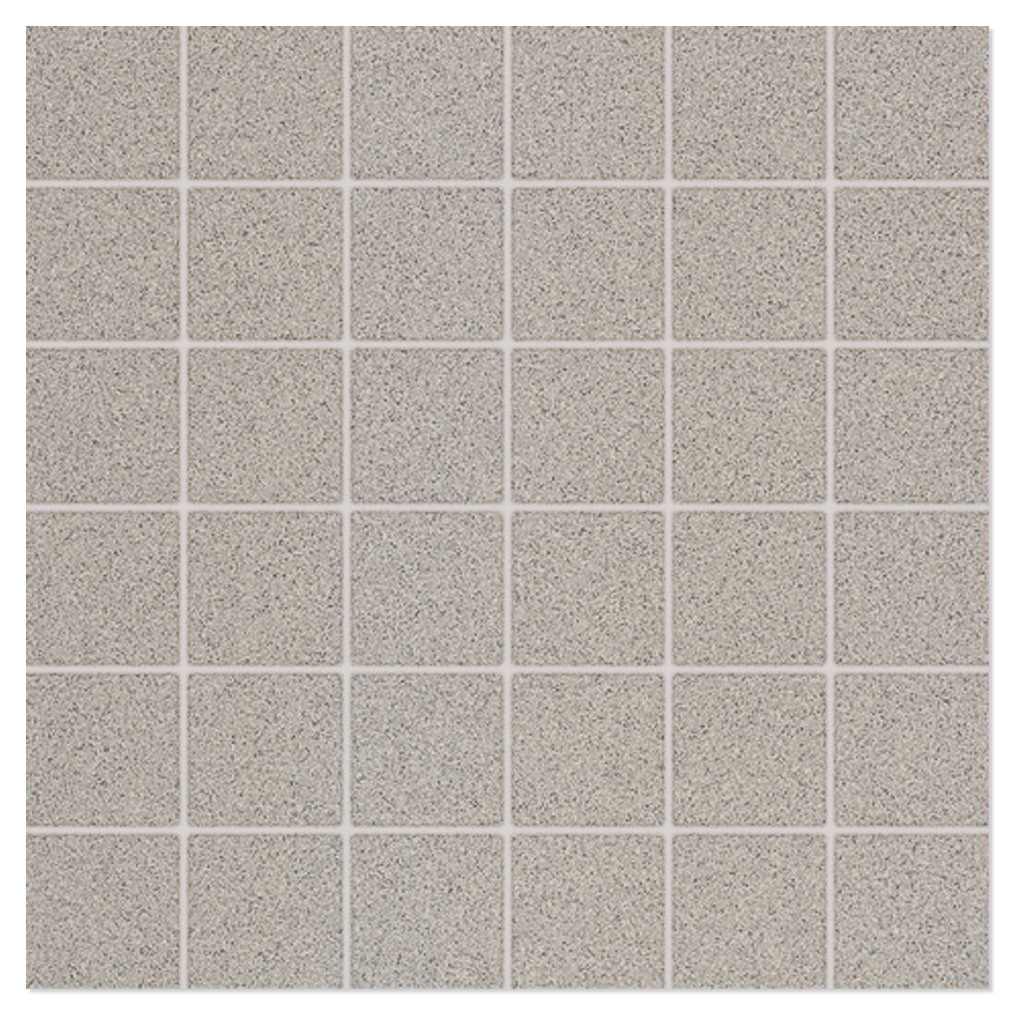 Mosaik Klinker Granitt Grå Mat 30x30 (5x5) cm