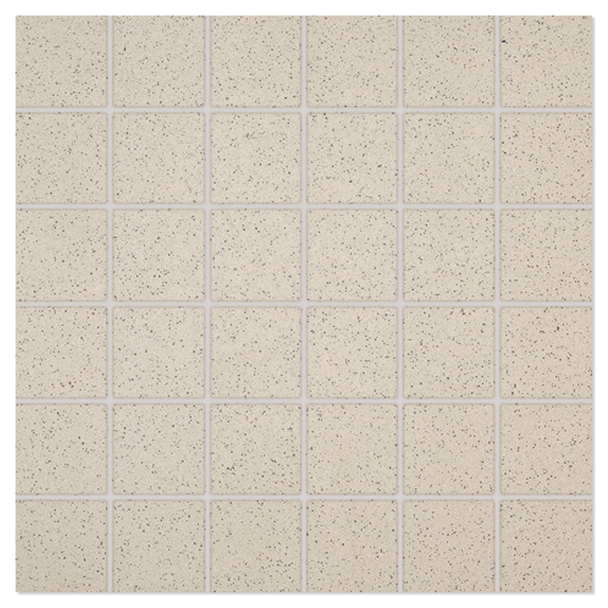Mosaik Klinker Granitt Mørk Beige Mat 30x30 (5x5) cm