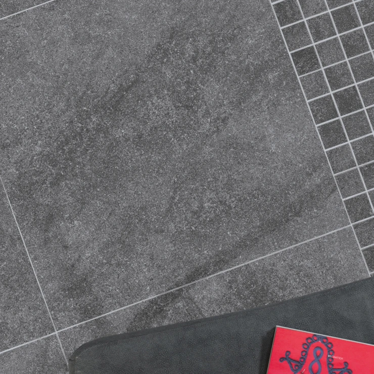 Klinker Valka Sort Mat 60x60 cm