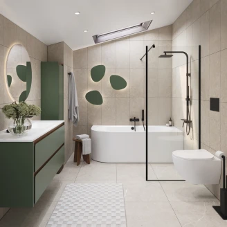 Klinker <strong>Elda</strong>  Beige Mat 60x60 cm