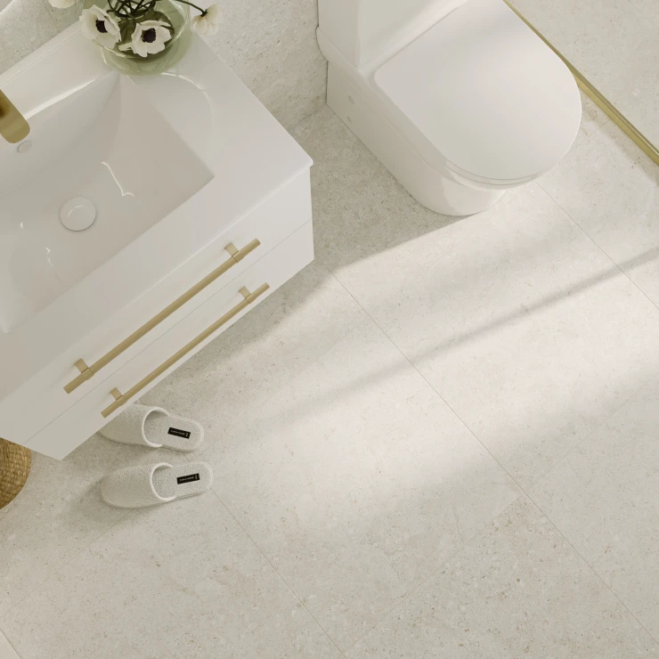 Klinker Kalksten Sand Beige Mat 60x60 cm