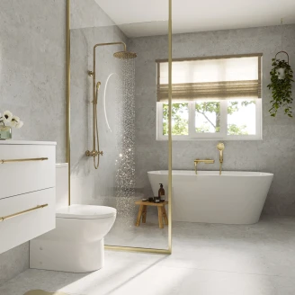 Klinker <strong>Kalksten Sand</strong>  Grå Mat 60x60 cm