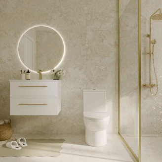 Klinker <strong>Kalksten Sand</strong>  Gråbeige Mat 60x60 cm