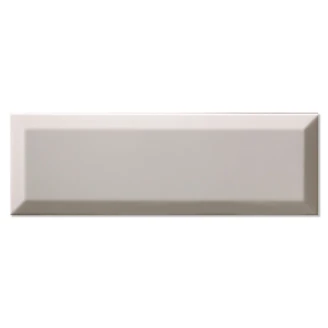 Vægflise <strong>Metro Fasat</strong>  Beige Blank 10x30 cm