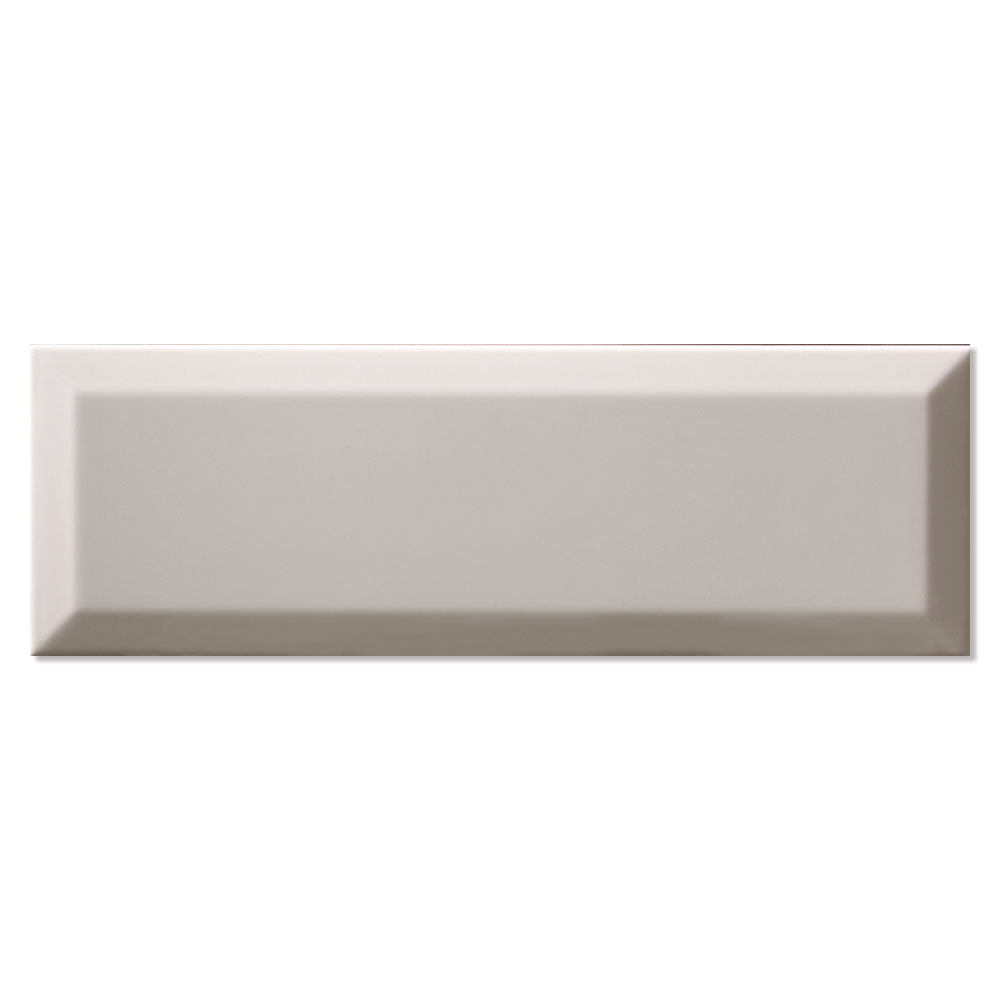 Vægflise Metro Fasat Beige Blank 10x30 cm