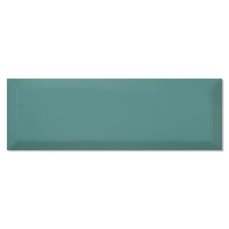 Vægflise <strong>Metro Fasat</strong>  Turkis Blank 10x30 cm