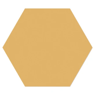 Hexagon Klinker <strong>Sekel</strong>  Orange Mat 15x17 cm