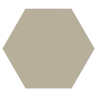 Hexagon Klinker <strong>Sekel</strong>  Mørkbeige Mat 15x17 cm
