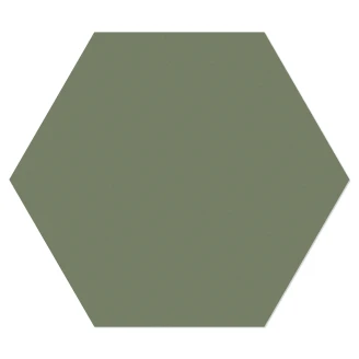 Hexagon Klinker <strong>Sekel</strong>  Emeraldgreen Mat 15x17 cm