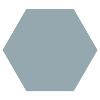 Hexagon Klinker <strong>Sekel</strong>  Lysblå Mat 15x17 cm