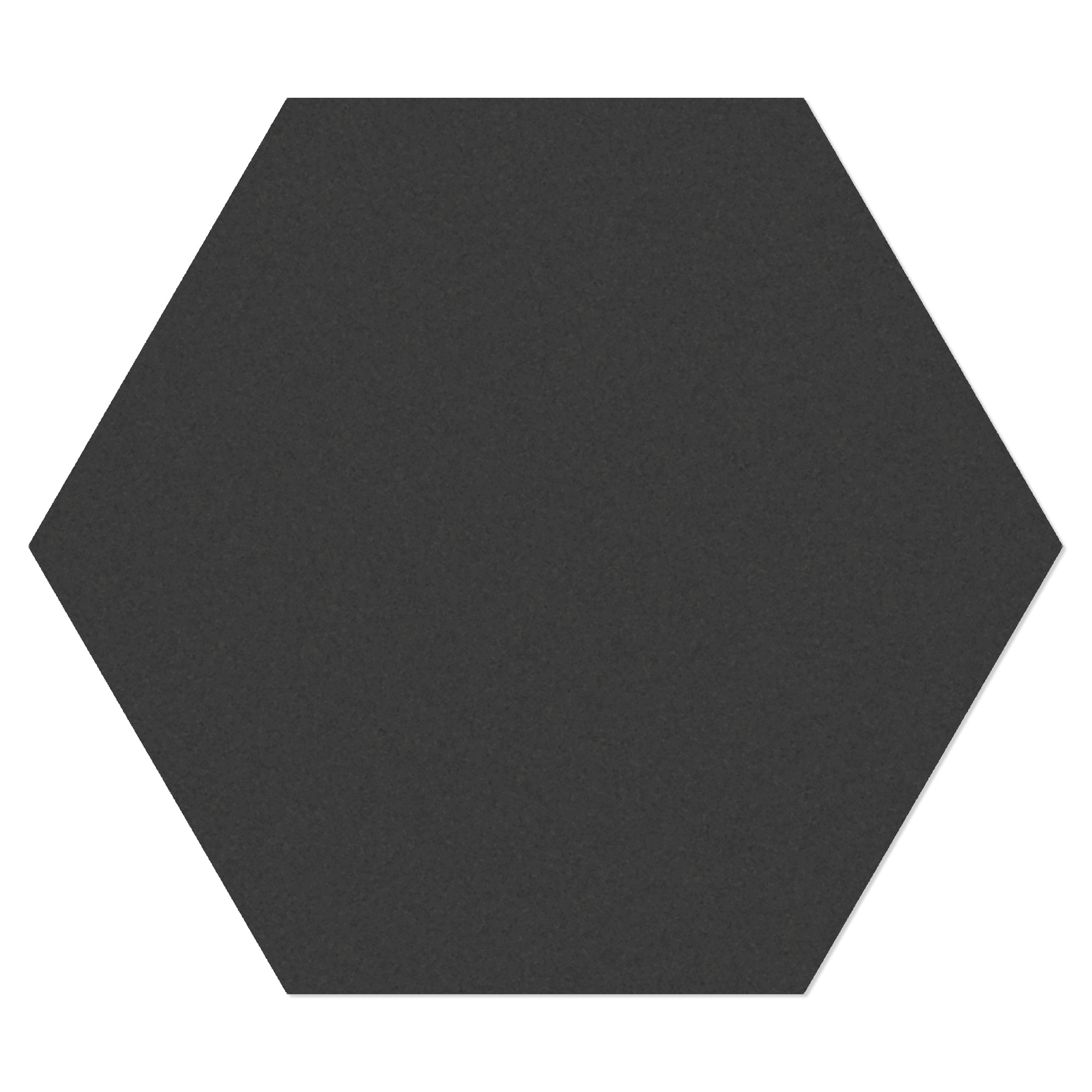 Hexagon Klinker Sekel Sort Mat 15x17 cm