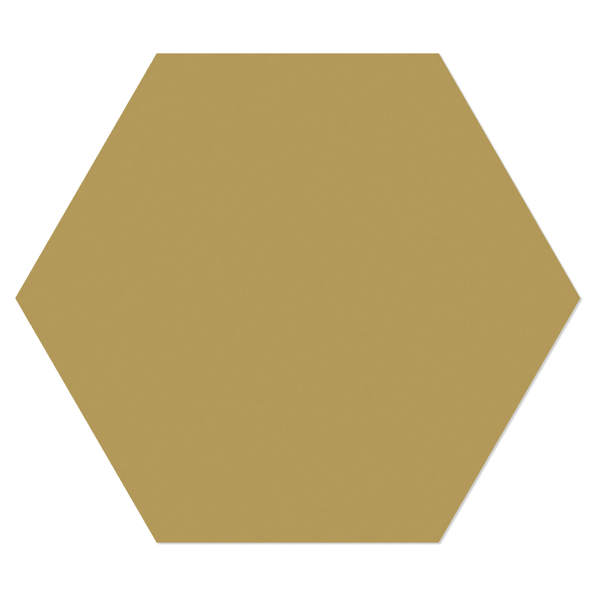 Hexagon Klinker Sekel Pollen Mat 23x27 cm