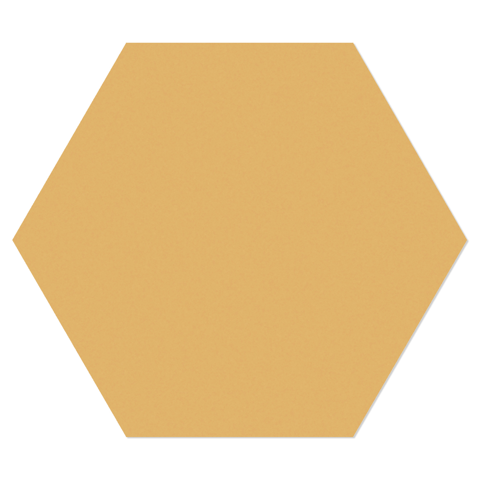 Hexagon Klinker Sekel Orange Mat 23x27 cm