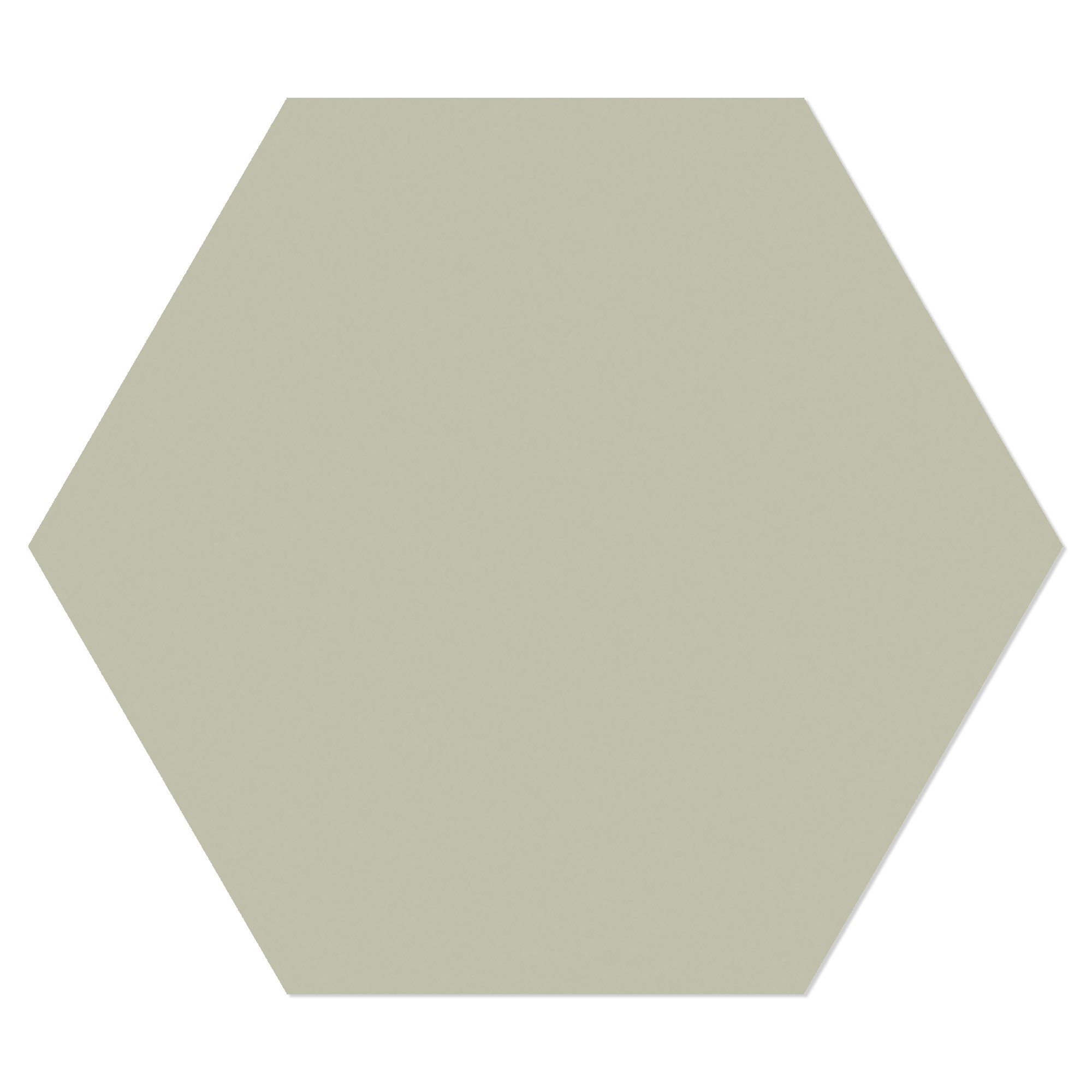 Hexagon Klinker Sekel Østers Mat 23x27 cm