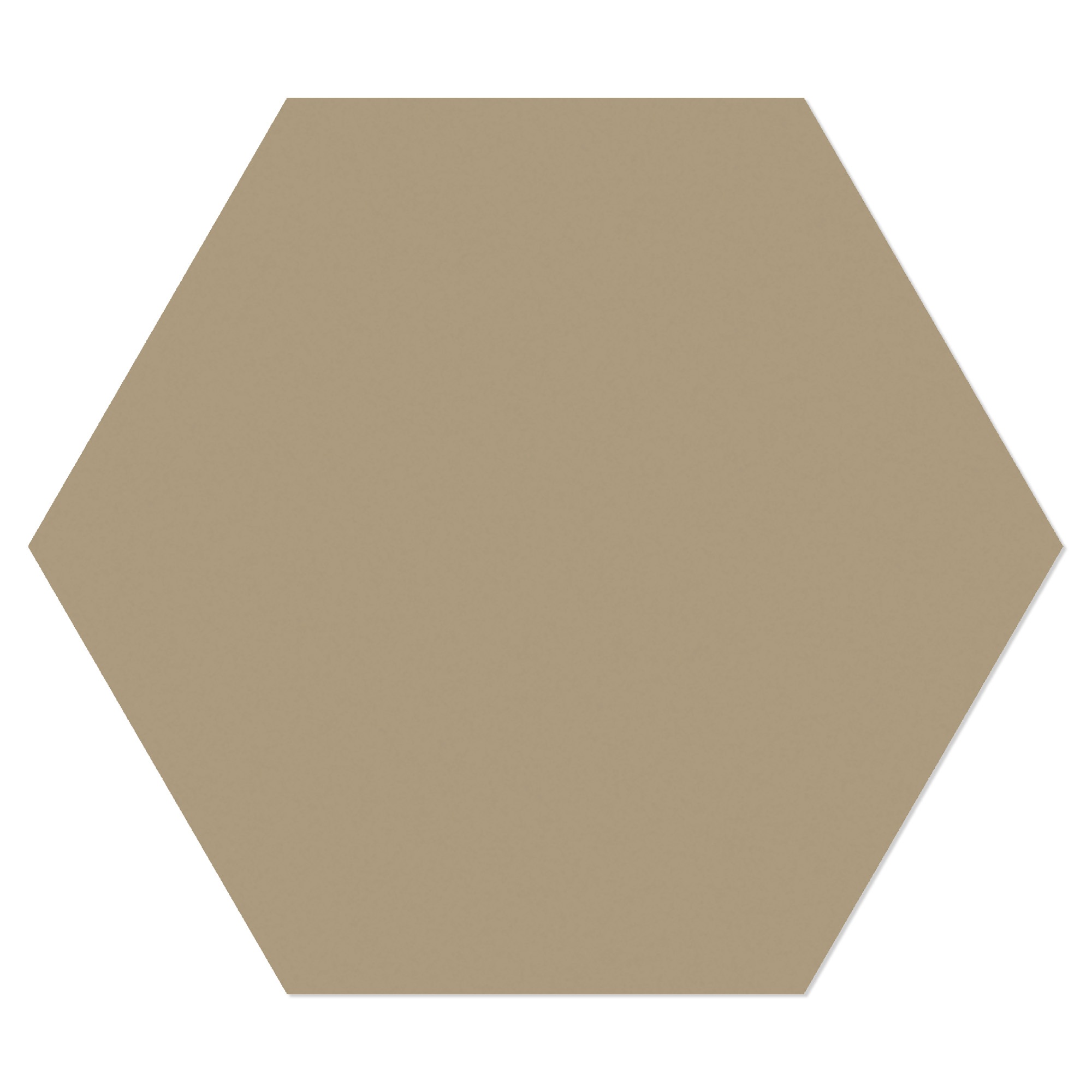 Hexagon Klinker Sekel Brun Mat 23x27 cm