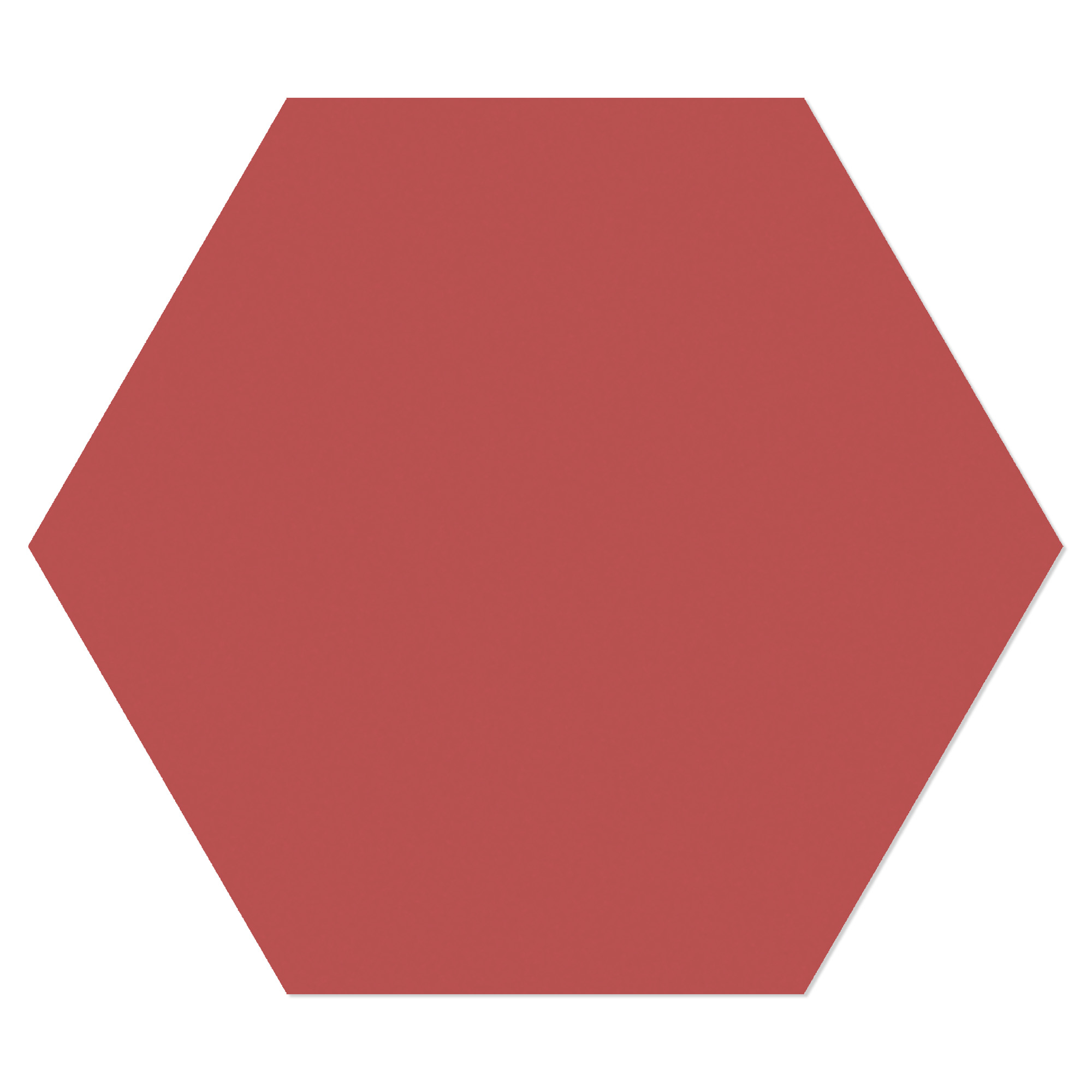 Hexagon Klinker Sekel Rød Mat 23x27 cm