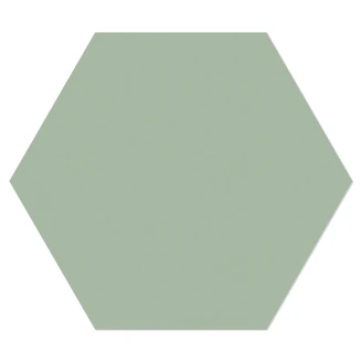 Hexagon Klinker <strong>Sekel</strong>  Grøn Mat 23x27 cm