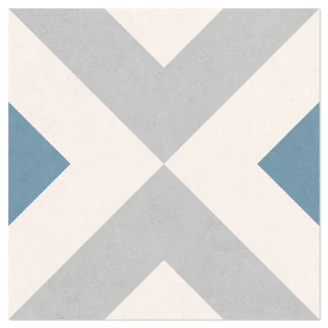 Klinker <strong>Sandvik</strong>  Crossa Blå Mat 15x15 cm