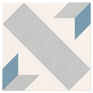 Klinker <strong>Sandvik</strong>  Linea Blå Mat 15x15 cm