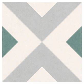 Klinker <strong>Sandvik</strong>  Crossa Grøn Mat 15x15 cm