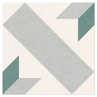 Klinker <strong>Sandvik</strong>  Linea Grøn Mat 15x15 cm