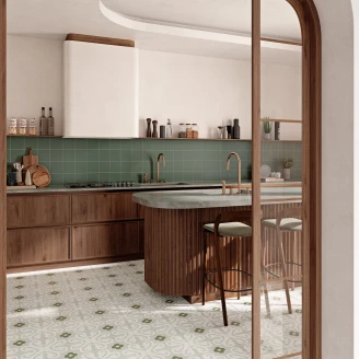 Klinker <strong>Norvelle</strong>  Salviegrøn Mat 30x30 cm