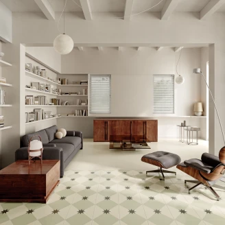 Klinker <strong>Norvelle</strong>  Dimblå Mat 30x30 cm