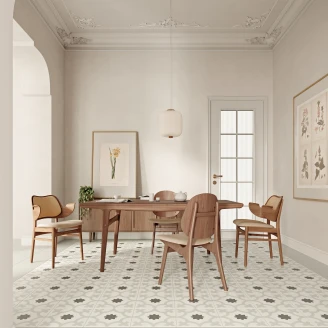 Klinker <strong>Norvelle</strong>  Lysegrå Mat 30x30 cm