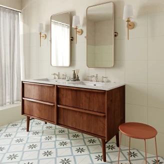 Klinker <strong>Norvelle</strong>  Stålblå Mat 30x30 cm