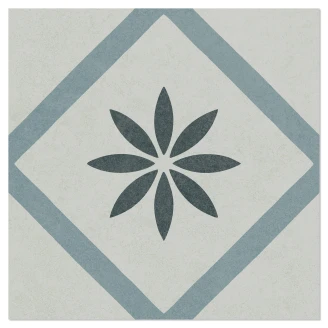 Klinker <strong>Norvelle</strong>  Stålblå Mat 30x30 cm